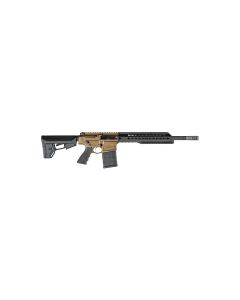 Christensen Arms CA101541136435 CA-10 DMR308 Win 20+1 18" Barrel, Burnt Bronze Cerakote Metal Finish, Black Adjustable Magpul STR Stock, Black Polymer Grip