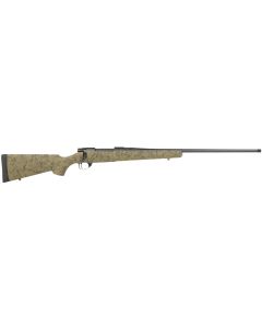 Howa HHS43333 M1500 HS Precision 300 Win Mag 3+1 24" Blued Threaded Barrel/Rec, Green with Black Webbed HS Precision Stock