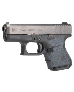 Hogue 18649 Wrapter Adhesive Grip made of Heavy Grit with Black Finish for Glock 26, 27, 33 Gen 4