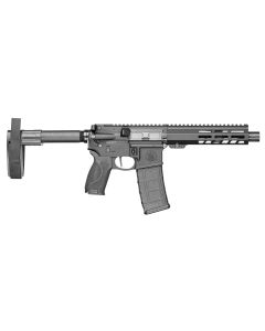 Smith &amp; Wesson 13658 M&amp;P15223 / 5.56 NATO 7.50" Armornite Barrel 30+1, Fixed Arm Brace, Black Interchangeable Palmswell Grip Inserts, Manual Safety, Straight Buffer Tube, Optics Ready