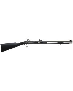 Traditions R3300850 Deerhunter50 Cal Percussion 24" Blued Octagon Barrel, Black Synthetic Stock