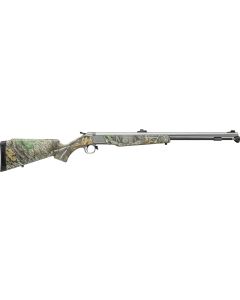 CVA PR2118S Wolf V2 50 Cal 209 Primer 24" Matte Stainless Barrel/Rec Realtree Edge Synthetic Stock Fiber Optic Sights