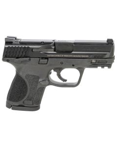 Smith &amp; Wesson 13600 M&amp;P M2.0 w/Range Bag Sub-Compact Frame 9mm Luger 12+1, 3.60" Black Armornite Stainless Steel Barrel &amp; Serrated Slide, Black Polymer Frame w/Picatinny Rail, Thumb Safety