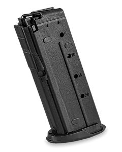 FN 20100682 Five-seveN20rd 5.7x28mm Fit FN Five-seveN MRD Black Polymer