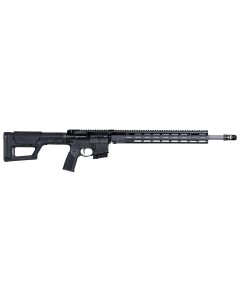 Geissele Automatics 08379LB GFR Stratomatch 6mm ARC 5+1 20", Black, Magpul PRS Lite Stock, OEM Polymer Grip, Muzzle Brake, 15" M-LOK Handgaurd, Ambi Safety
