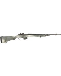 Springfield Armory MA9112 M1A Standard Issue Sports South Exclusive 308 Win/7.62x51mm 10+1 22" Black Cerakote Steel Barrel &amp; Picatinny Rail Steel Receiver, Fixed GB Black Speckled Synthetic Stock