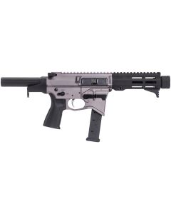 Maxim Defense MXM48174 CPS MD9 9mm Luger Caliber with 5.50" Barrel, Urban Grey Anodized Metal Finish, Black Maxim CQB Brace &amp; Polymer Grip Right Hand