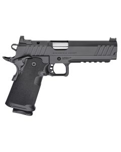 Springfield Armory PH9119AOS Prodigy DS9mm Luger 20+1 5" Stainless Match Grade Bull Barrel, Black Cerakote Optic Cut/Serrated Carbon Steel Slide &amp; Frame w/Beavertail, Black Polymer Grip, Right Hand