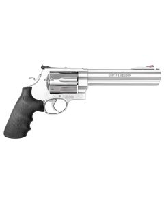 Smith &amp; Wesson 13331 Model 350X-Frame 350 Legend 7 Shot 7.50" Satin Stainless Steel Barrel, Cylinder &amp; Frame, Black Finger Grooved Grip, Internal Lock Safety, Exposed Hammer