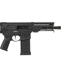 CMMG 54AA847AB Dissent5.7x28mm 32+1 6.50", Black Cerakote Rec, OEM Grip, Picatinny Buffer Adapter, Zeroed Drop-In Single Stage Trigger