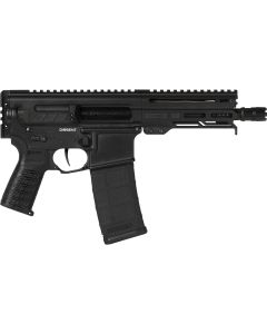 CMMG 30A0E33AB Dissent300 Blackout 30+1 6.50", Black Cerakote Rec, OEM Grip, Picatinny Buffer Adapter, Zeroed Drop-In Single Stage Trigger