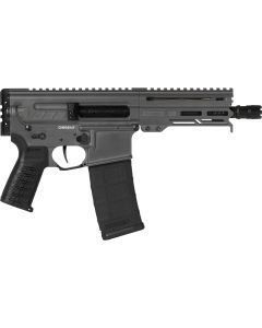 CMMG 30A0E33TNG Dissent MK4 300 Blackout 30+1 6.50", Tungsten Gray Cerakote Rec, OEM Grip, Picatinny Buffer Adapter, Zeroed Drop-In Single Stage Trigger