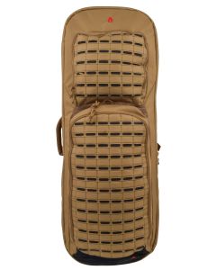 Advance Warrior Solutions FR36RBPBL/GR Frame36" L Backpack with Side Handle, Black Polyester for Tactical Rifle, Molle Front