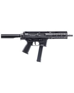 B&amp;T Firearms 500003AB SPC99mm Luger 33+1 9.10", Black, Buffer Tube Stock, Polymer Grip (OEM Mag)