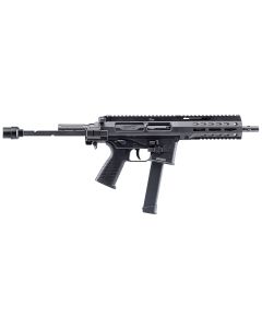 B&amp;T Firearms 500003TBG SPC99mm Luger 33+1 9.10", Black, Tele Brace Adapter, Polymer Grip (Glock Mag Compatible)