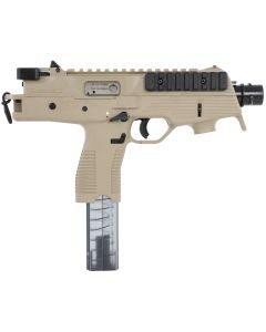 B&amp;T Firearms 30105NUSCT TP99mm Luger 30+1 5.10", Coyote Tan, Polymer Frame/Grip, No Brace, Iron Sights