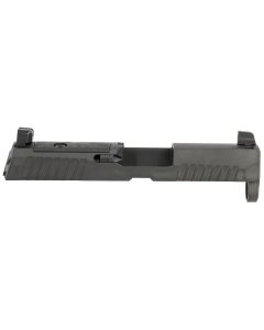 Sig Sauer 8900957 P320Sig P320 9mm Luger Nitride Black Stainless Steel Optic Ready Slide XRAY3 Suppressor Sights Compatible With ROMEO1 PRO ROMEO2