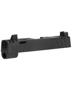 Sig Sauer 8901047 P365Sig P365/P365XL/P365X 9mm Luger Nitride Black Stainless Steel Optic Ready Integrated Compensator Slide XRAY3 Suppressor Sights Compatible With ROMEOZERO ROMEOZERO Elite