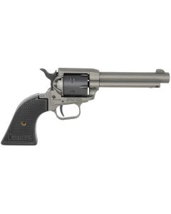 Heritage Mfg RR22C4 Rough Rider22 LR 6 Shot 4.75" Tungsten Gray Cerakote Steel Barrel &amp; Frame, Black Satin Cylinder &amp; Textured Polymer Grips