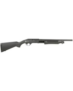 Rossi ST1218BK ST-1212 Gauge 3" 4+1 18.50", Matte Black, Synthetic Stock, Front Bead Sight, Cylinder Bore