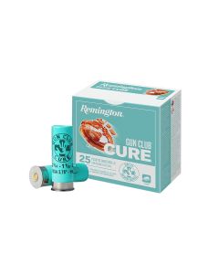 Remington Ammunition R20029 Gun Club Cure 12Gauge 2.75" 1 1/8oz 8Shot 25 Per Box/10 Case