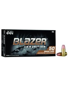 CCI 5203 Blazer Brass Handgun 9mmLuger 147gr Full Metal Jacket 50 Per Box/20 Case