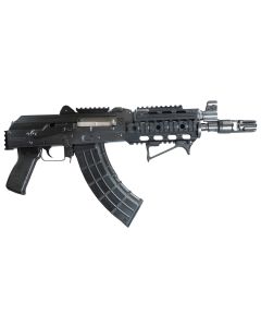 Zastava Arms Usa ZP92762PATM ZPAP927.62x39mm 30+1 10" Black, Polymer Grip, Picatinny Quad Rail, Stock Adapter, Night Muzzle Brake