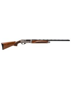 Pointer KIRFT3G12 Field Tek 3 12 Gauge 3" 3+1 28" Matte Blued Barrel, Gray Cerakote Rec, Oiled Turkish Walnut Wood Stock, Fiber Optic Sight, 5 Chokes Included