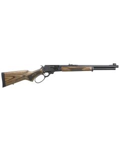 Marlin 70456 1895 Gun Guide 45-70 Gov 6+1 19.10" Satin Blued Steel Threaded Barrel, Blued Steel Receiver, Fixed Brown Laminate Stock