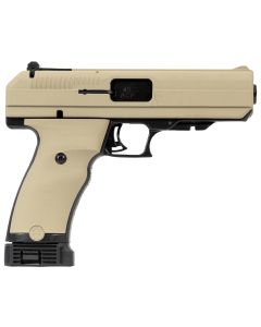 Hi-Point 34510FDE JHP45 ACP 9+1 4.50" Black Steel Barrel, Flat Dark Earth Serrated Steel Slide &amp; Polymer Frame, FDE Polymer Grip