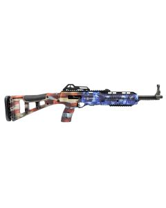 Hi-Point 4595TSFLG 4595TS Carbine 45 ACP 17.50" 9+1, American Flag, Skeletonized Stock, Adjustable Sights