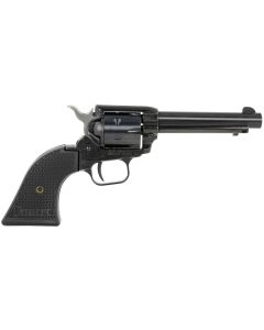 Heritage Mfg RR22B4PG Rough Rider22 LR 6 Shot, 4.75" Black Steel Barrel, Black Cerakote Zinc Alloy Frame, Black Cerakote Cylinder, Black Polymer Grip, Hammer/Thumb Safety, Exposed Hammer
