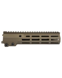 Geissele Automatics 05651S Super Modular Rail MK16 9.50" M-LOK, Desert Dirt Aluminum for AR Platform, Barrel Nut Included