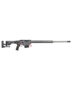 Ruger 18084 Precision6.5 Creedmoor 26" Stainless 10+1, Gray, M-LOK Handgaurd, Folding Stock, Muzzle Brake