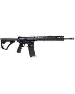 Daniel Defense 0219110750047 DD4 RIII 5.56x45mm NATO 16" 30+1, Black, OEM Stock &amp; Grip, 12.50" M-Lok Handgaurd, Ambi Controls