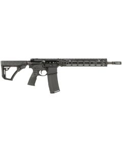 Daniel Defense 0219110613047 M4A1 RIII 5.56x45mm NATO 14.50" 30+1, Black, OEM Stock &amp; Grip, 12.50" M-Lok Handgaurd, Ambi Controls, Pinned &amp; Welded Flash Hider
