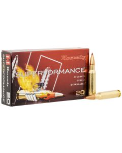 Hornady 80944 Superformance308Win 150gr Copper Alloy eXpanding 20 Per Box/10 Case