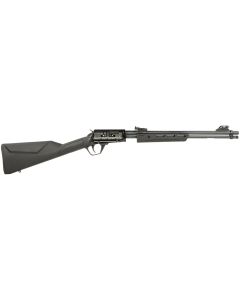 Rossi RP22181SYEN07 GalleryFull Size 22LR 15+1, 18" Polished Black Steel Barrel, Polished Black w/Engraving Steel Receiver, Black Fixed Stock, Right Hand