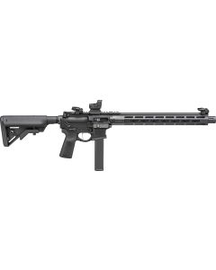 Springfield Armory STV91609B SAINT Victor 9mm Luger 16" 32+1, Black, B5 Systems Bravo Stock &amp; Type 23 Grip, Flip-Up Sights, Blast Diverter