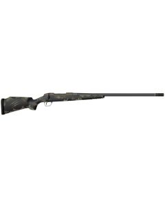 Fierce Firearms FCR300PRC24TF Carbon RageFull Size 300 PRC 3+1 24" Black C3 Carbon Fiber Barrel, Tungsten Gray Cerakote Stainless Steel Receiver, Forest Green Fixed Fierce Tech C3 Stock, Right Hand