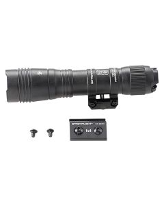 Streamlight 89003 ProTac 2.0Black Anodized Aluminum 250/2000 Lumens White LED Bulb, 266 Meters Beam, Picatinny Rail Mount, Rifle