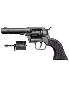 Diamondback DB0500A051 Sidekick22 LR/22 Mag 9 Shot, 4.50" Dark Gray Cerakote Steel Barrel &amp; Cylinder, Dark Gray Cerakote Zinc Alloy Frame, Black Polymer Grip, Hammer Safety, Exposed Hammer
