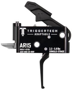TriggerTech AR0SBB25NNF AdaptableFlat Single-Stage 2.5-5.0 lbs Adjustable for AR-15