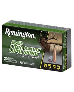 Remington Ammunition R21341 Premier Long Range 6.5 Creedmoor 140 gr Speer Impact 20 Per Box/ 10 Case