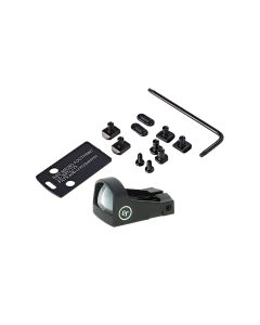 Crimson Trace 0130000201 CTS-1520 Dovetail Mount Combo Kit Matte Black 1x 5 MOA Red Dot Glock/S&amp;W M&amp;P