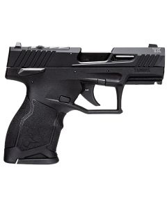 Taurus 1TX2233110 TX22CCompact 22 LR 10+1 3.60" Black Barrel, Slide &amp; Polymer Frame, Rubber Grips