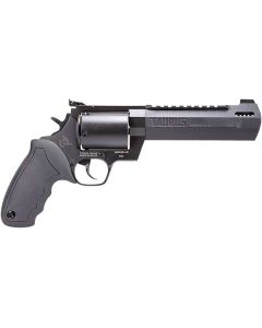 Taurus 2500061RH Raging HunterLarge Frame 500 S&amp;W Mag 5rd 6.75" Black Ported/Target Crown Barrel, Matte Black Oxide Cylinder, Black Steel Frame Black Rubber Grip