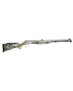 CVA PR2040S Optima V2 50 Cal 209 Primer 26" Stainless Fluted Barrel, Drilled &amp; Tapped Stainless Steel Receiver, Fixed Realtree Excape Synthetic Stock, Fiber Optic Sights