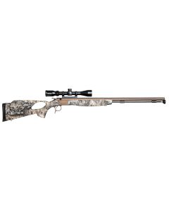 CVA PR2037NSC Optima V2 Long Range 50 Cal 209 Primer 28" Fluted, Burnt Bronze Barrel/Rec, Realtree Excape Ambi Thumbole Stock, Quick-Release Breech Plug, Konus 3-9x40mm Scope