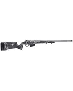Bergara Rifles B14S751 B-14 Crest 308 Win 3+1 20" Fluted/Threaded, Sniper Gray Cerakote Barrel/Rec, Monte Carlo Carbon Fiber Stock with Black &amp; Gray Splatter, Omni Muzzle Brake